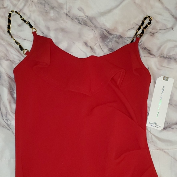 Red Mini Dress 💃 - Picture 3 of 8